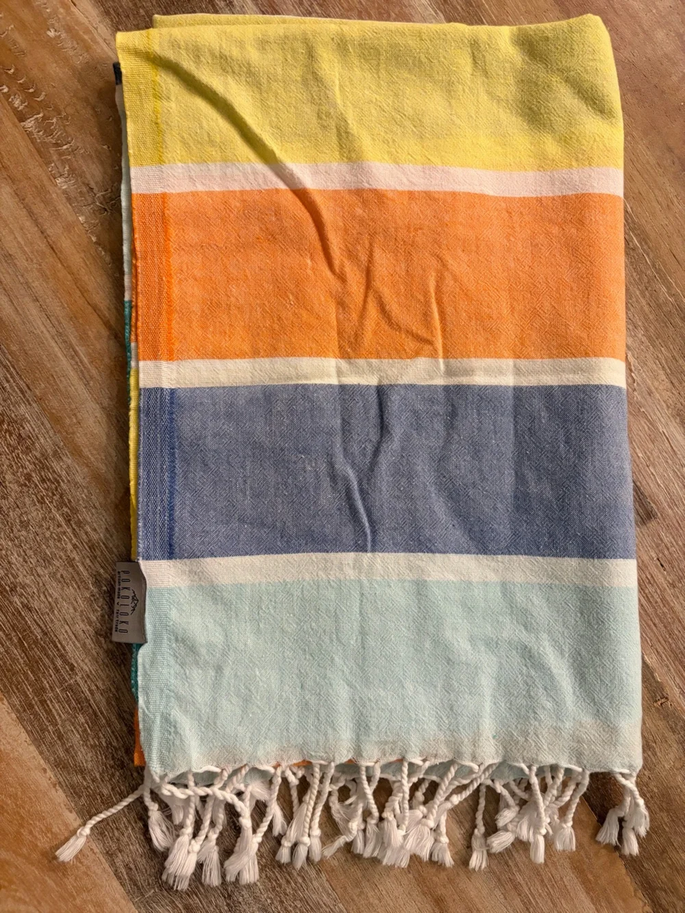 Pokoloko Poko Multipurpose Towel Turkish Cotton Fringe Scarf Blanket Throw Wrap